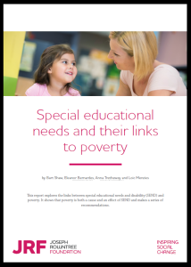 Frontcover of SEN and poverty report